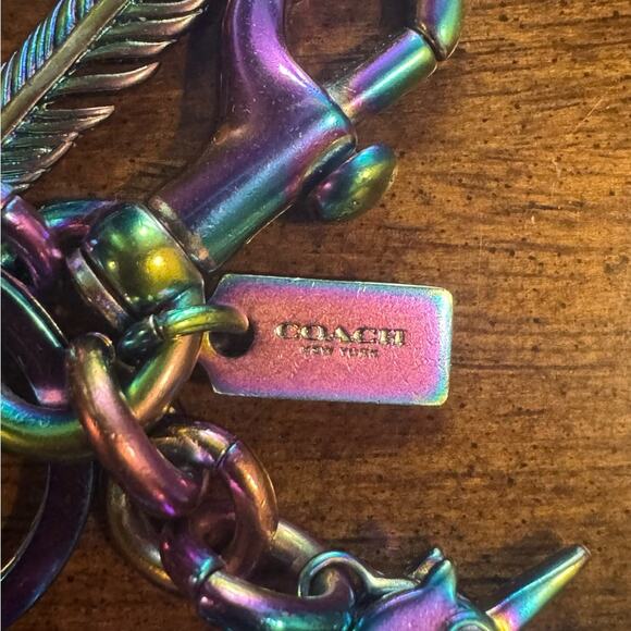 Coach Anodized Uni Unicorn Bag Charm Style No. 22949 - Picture 8 of 11